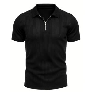 Polo Listrada Com Zíper