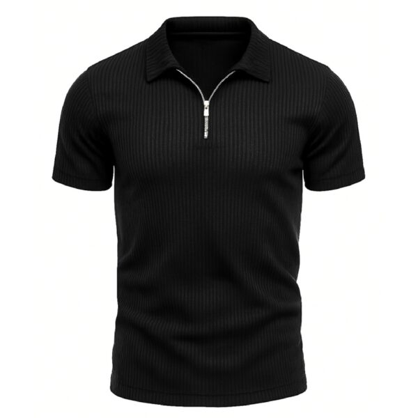 Polo Listrada Com Zíper