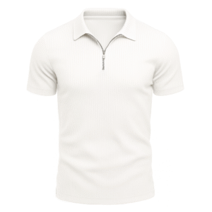 Polo Listrada Com Zíper